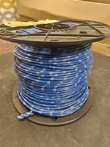 ENCORE WIRE MTW/AWM/TEW 18 BLU/WHT WIRE, 500FT - Picture 1 of 4