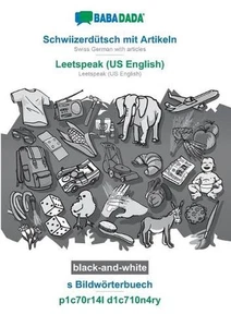 Schwiizerdtsch mit Artikeln - Leetspeak (US English), s Bildwrterbuech, BW: BABA - Picture 1 of 1