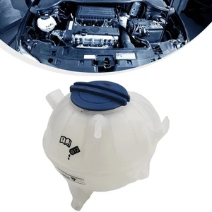 With Cap Coolant Practical 1K0121407A Blue&White Coolant Tank Reservoir - Picture 1 of 12
