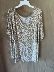 Camisa de hombro frío para mujer talla grande sin marca talla 3X - Imagen 1 de 5