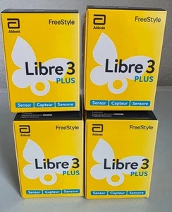 4 x FreeStyle Libre 3 PLUS / Sensoren von Abbott NEU & OVP MHD 2026-01-31 - Bild 1 von 1