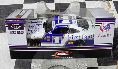 Carson Kvapil #1 FIRST BANK Of ALABAMA 2025 CHEVROLET XFINITY 1:64 NX12565FBACG - Immagine 1 di 4