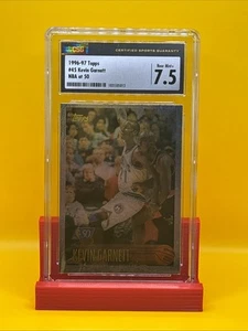 1996-97 Topps #45 NBA at 50 KEVIN GARNETT CHROME | CGC GRADE 7.5 | Timberwolves - Picture 1 of 3