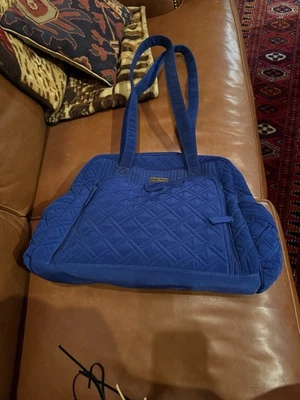 Bolso de viaje plegable para pañales Vera Bradley para bebé. KY WILDCAT/azul cobalto. Unisex Foto 1 de 4