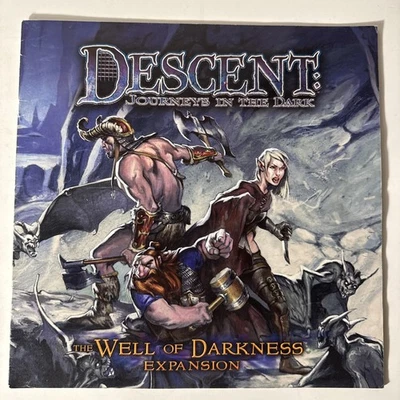 Descent Journeys In The Dark Well Of Darkness Juego de Mesa SOLO GUÍA MANUAL Foto 1 de 2