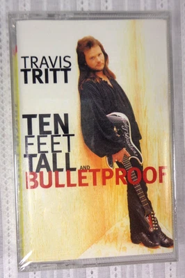 Travis Tritt - Ten Feet Tall and Bulletproof - Cassette - BRAND NEW SEALED! - Image 1 of 3