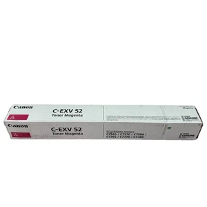 Genuine Canon C-EXV52 Magenta Toner C7565 C7570 C7580 VAT Genuine Sealed New - Picture 1 of 5
