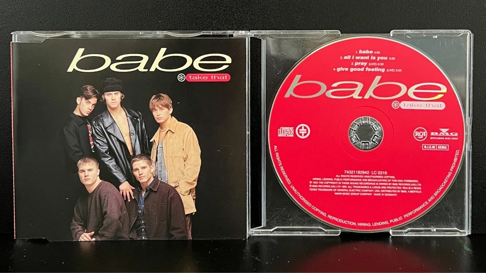 Take That - Babe 4 Track CD Single - Image 1 of 1