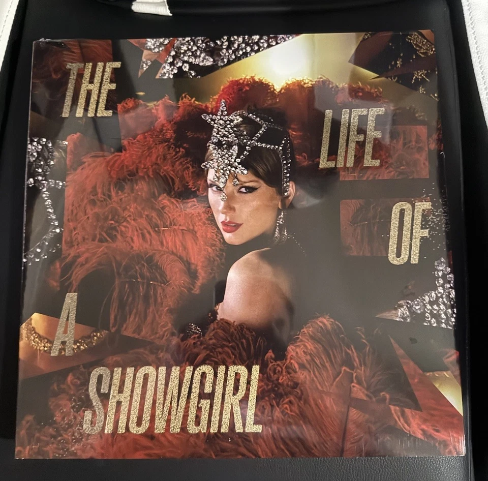 Taylor Swift The Life of a Showgirl Tiny Bubbles in Champagne Pearlescent Vinyl - Image 1 of 2