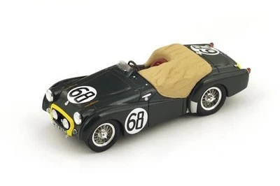 1:43 Spark Triumph Tr2 N.68 19Th Lm 1955 L.Brooke/Mortimer Morris-Goodall S1394 - Immagine 1 di 2