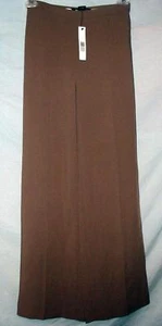 PANTALONI IN MISTO RAYON TEAK EELLEN TRACY TAGLIA 2 NUOVI CON ETICHETTE $248 - Foto 1 di 1
