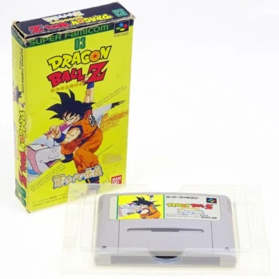 DRAGON BALL Z Saiya Densetsu Nintendo SFC Super Famicom Japan Import Boxed Used - Image 1 of 2