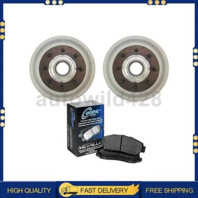 Centric Front Brake Pads and Rotors Set of 3X Set Fits GMC C3500HD 6.5L 1996 - Image 1 of 4