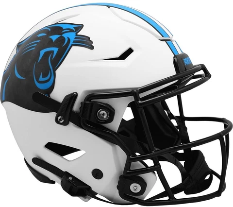Riddell Panthers LUNAR Alternate Revolution Speed Flex Authentic Football Helmet Cover