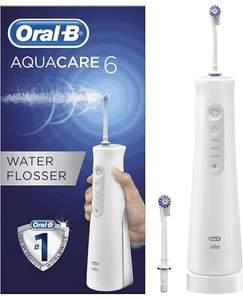 Oral-B Aquacare 6 Pro-Expert Water Flosser Featuring Oxyjet Technology, Oral 6 - Picture 1 of 10