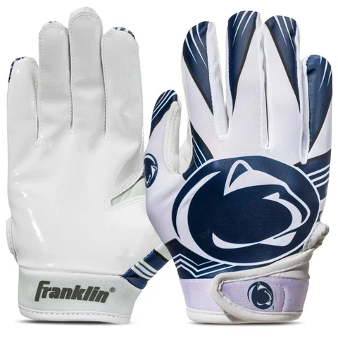 Penn State Nittany Lions Kids NCAA Receiver Gloves (Youth XS/S) Cover