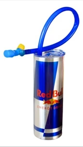 RED BULL RACING F1 TUMBLER BOTTLE CHECO VERSTAPPEN LAWSON TSUNODA - Picture 1 of 6