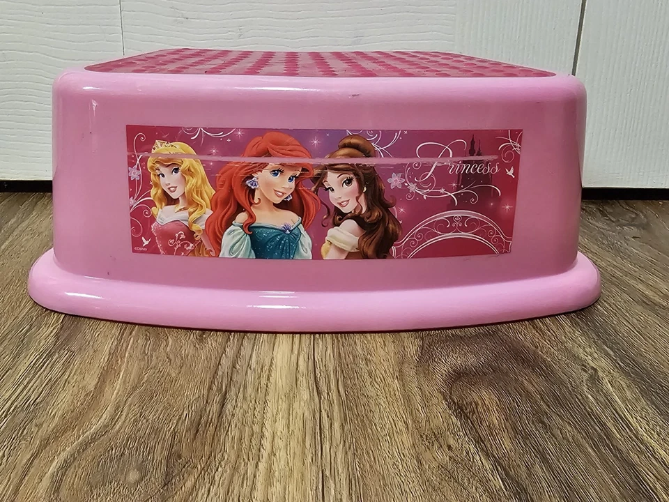 Disney Princess Toddler Step Stool, Pink - Image 1 of 2