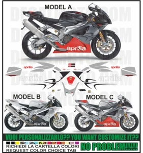 RSV 1000 2007 R AUFKLEBER KOMPATIBLES KIT - Bild 1 von 1
