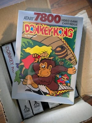 Atari 7800-Donkey Kong (CX7848) - New Sealed - Image 1 of 4