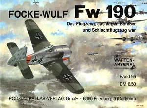 WAFFEN ARSENAL FOCKE-WULF Fw190 FIGHTERS BOMBERS GROUND ATTACK WW2 JG LUFTWAFFE - Imagen 1 de 4