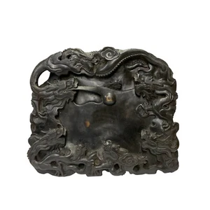 Chinese Oriental Black Color Dimensional Dragon Ink Well Pad Display ws2962 - Picture 1 of 6