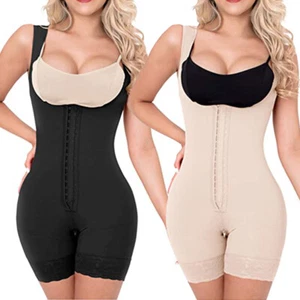 Fajas Colombianas Full Body Shaper Reductoras Post Surgery Women Seamless Girdle - Picture 1 of 34