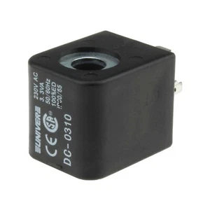 BOBINA SOLENOIDE QUADRATA UNIVER DC-0310 U3 220V COR.ALTERNATA - COIL U3 220V AC - Picture 1 of 1