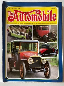 The Automobile Magazine July 1983 Vol.1 No.5 982C - Imagen 1 de 2
