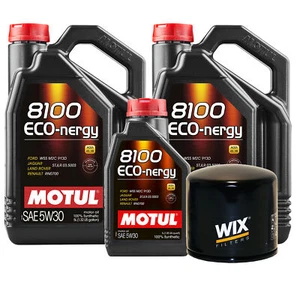 11L Motul 8100 ECO-NERGY 5W30 Wix Filter Motor Oil Change Kit API SL - Picture 1 of 1