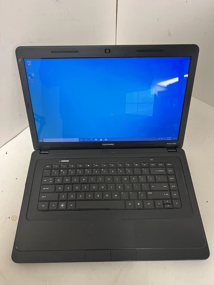 Compaq CQ57 Intel Celeron B800 @1.5 GHz 6GB RAM 320GB HDD WIN 10 Pro por favor LEER Foto 1 de 4