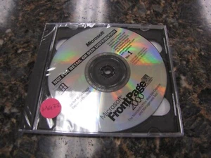 Vintage Microsoft X03-92677 FrontPage 2000 CD W/Product Key - New Sealed - MG33 - Bild 1 von 3
