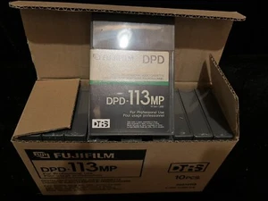 Case Of 10 FUJIFILM DPD-113MP -DTRS Digital Audio Tapes. NEW DA88/98HR Sealed - Picture 1 of 2