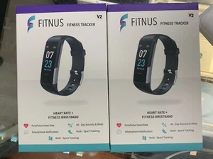 Le Pack de 2 Smartwatch FITNUS : Votre tracker de fitness ultime pour Android et iOS - Photo 1 sur 3