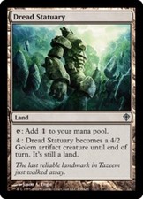 1x Dread Statuary - Foil MTG Worldwake NM Magic Foil