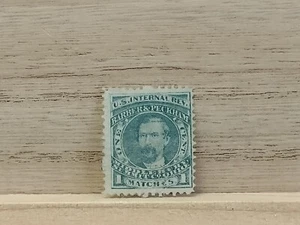 1c Blue Barber & Peckham Matches RO20a - Picture 1 of 4