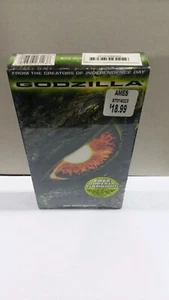 Godzilla Size Does Matter 1998 VHS Video Tap FACTORY SEALED Watermarks Stickers - Picture 1 of 5