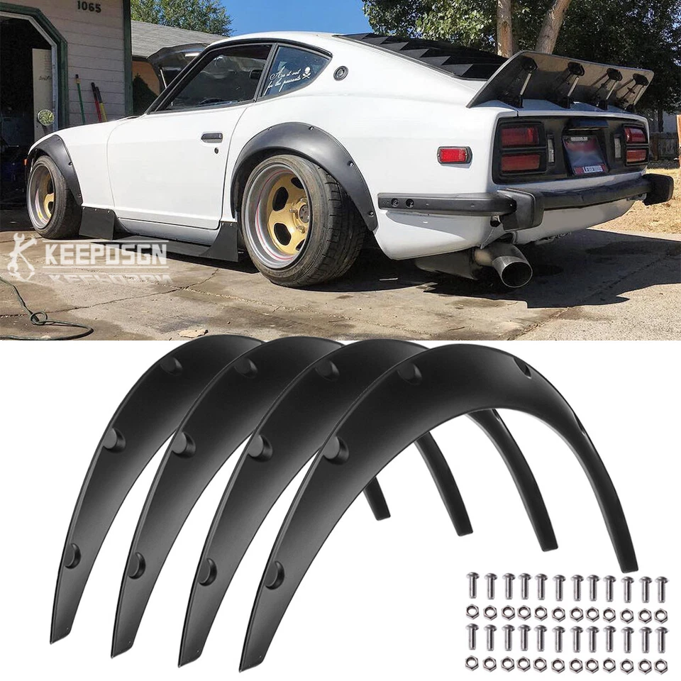 Arco de rueda de carrocería extra ancha para Datsun 240Z 280Z 260Z 3,5"+4,5" A+ Foto 1 de 4