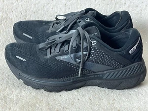 Zapatos para correr Brooks Adrenaline GTS 22 para mujer talla 7,5D (anchos) negros 1203531D020 - Imagen 1 de 10