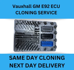 VAUXHALL GM ACDELCO E92 ECU CLONING SERVICE DATA TRANSFER 24H PLUG AND PLAY - Picture 1 of 1
