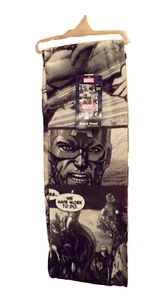 MARVEL AVENGERS Black & White Beach Towel~34 in. X 64 in. ~NEW w/tags - Picture 1 of 3