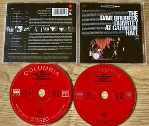 THE DAVE BRUBECK QUARTET AT CARNEGIE HALL 2-CD COLUMBIA (2001|) JAZZ REC. 1963 - Picture 1 of 1