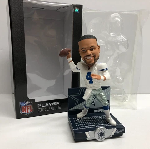 Dak Prescott 2022 Dallas Cowboys Highlight Series Bobble Limited Bobblehead NEW Cover