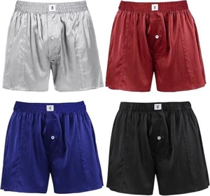 LilySilk Silk Boxers Mens Breathable Real Mulberry Underwear 6A Grade Royal Shor - Picture 1 of 6