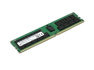 Micron 64GB 2RX4 PC4-3200 DDR4 ECC Registered Memory DIMM DDR4-25600 Server RAM - Bild 1 von 2