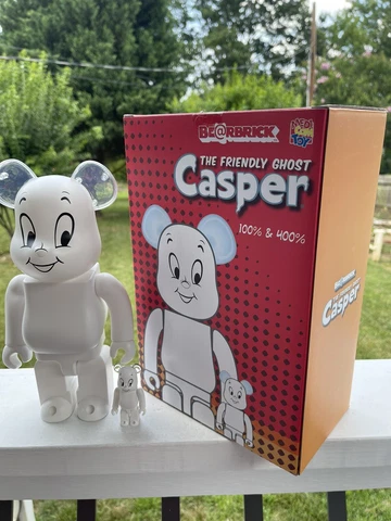 Medicom Toy BE@RBRICK CASPER 100% & 400% Bearbrick Collectible Set Cover