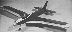 Vintage F-9 Aerobatic Sport/ Pattern Airplane Plans,Templates, Instructions 66ws - Picture 1 of 1