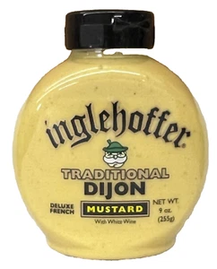 Inglehoffer Deluxe französischer traditioneller Dijon-Senf mit Weißwein 9 Oz. - Bild 1 von 1