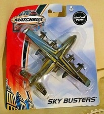 MATCHBOX HERO CITY SKY BUSTERS TRANSPORT PLANE SHUTTLE UNIT 2003 NEW DIECAST*