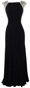 Special Occasion Formal Stretchy beaded Embroidery Long Evening prom dress - Picture 1 of 4